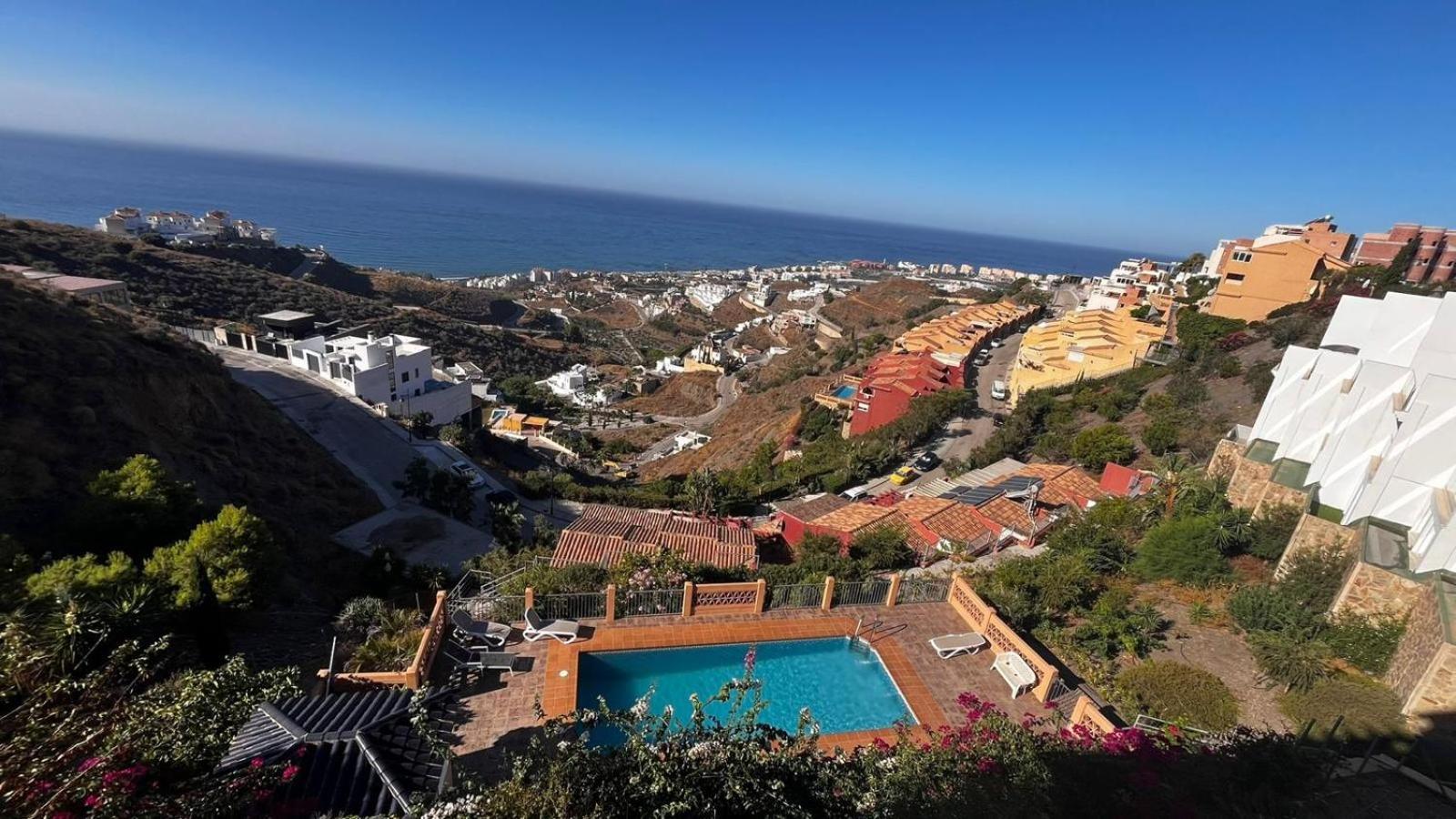Torrox Costa Sea View Villa Buitenkant foto